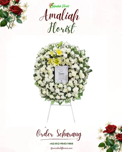 Krans Bunga Duka Cita di Padang Lambe